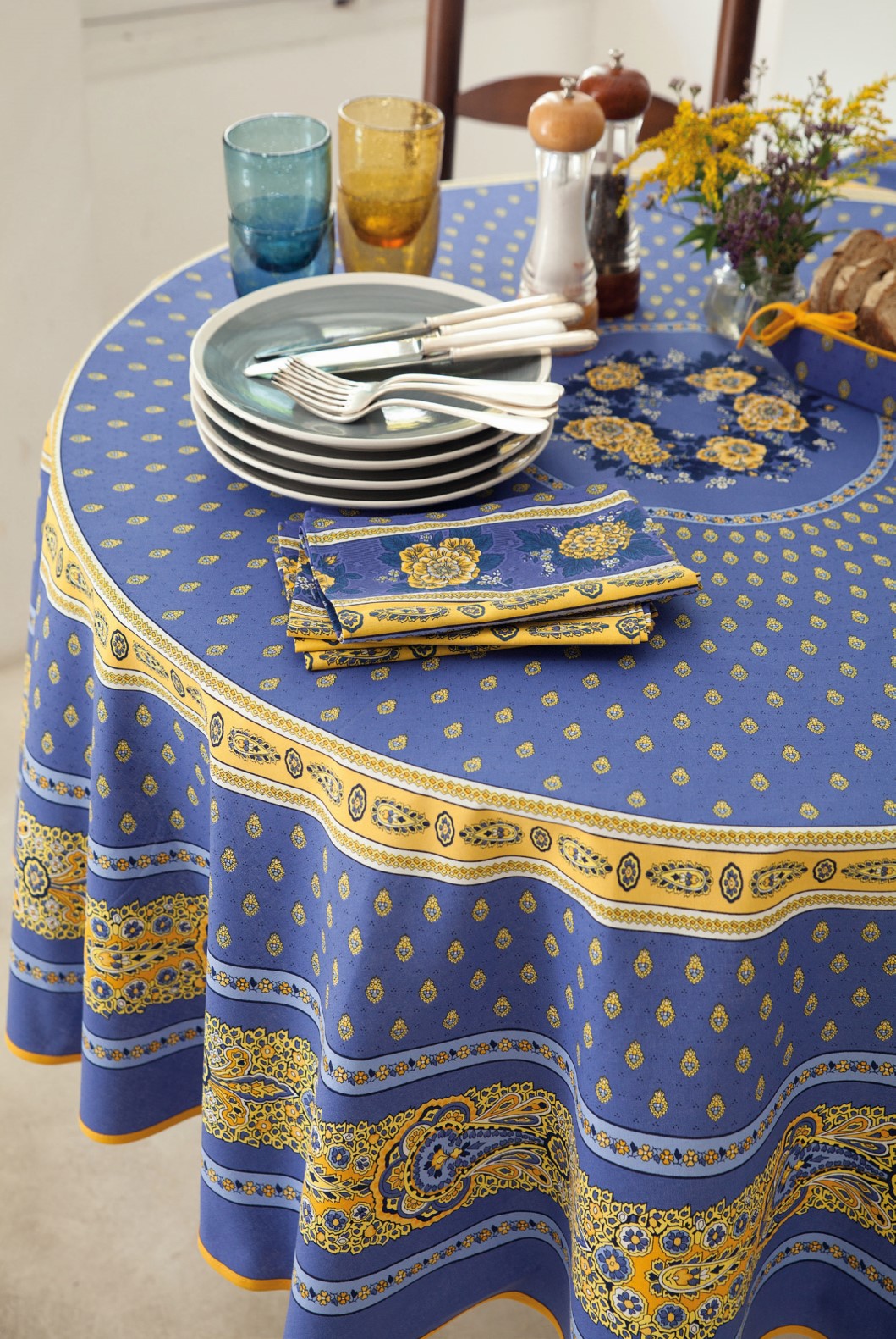 Cotton French Provence Tablecloths 